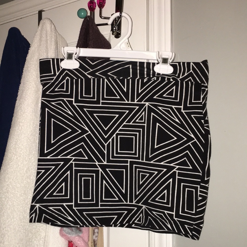 Aztec Design Pencil Skirt